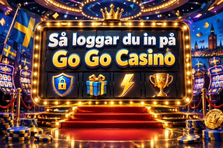 Så loggar du in på Go Go Casino